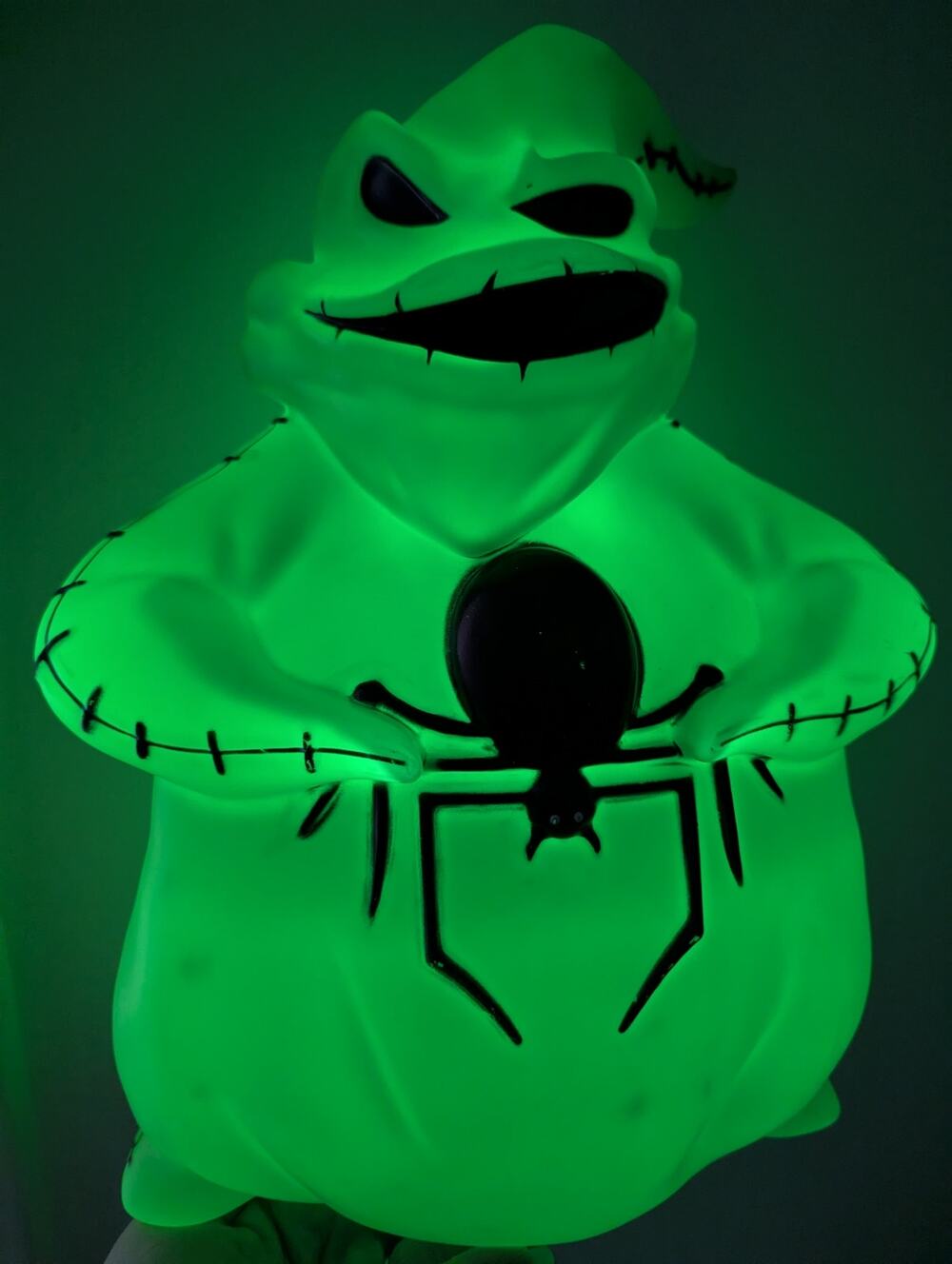 NWT Disney NBC Oogie Boogie Light Up Blow Mold